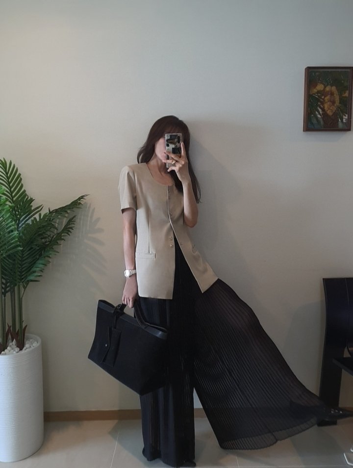 Gentle B - Korean Women Fashion - #momslook - Square Jacket - 6