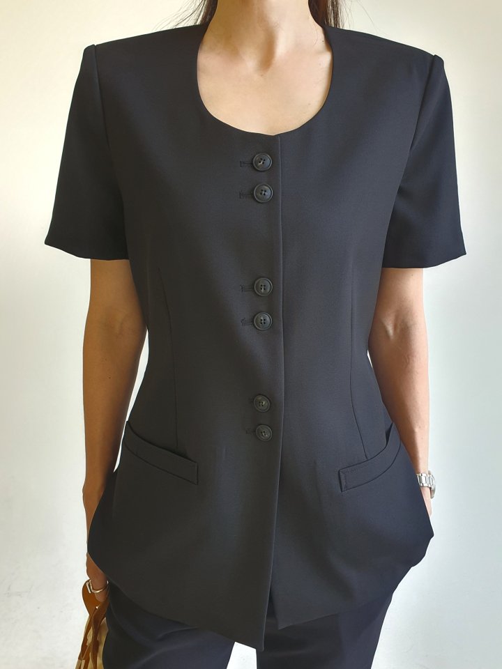 Gentle B - Korean Women Fashion - #momslook - Square Jacket - 8