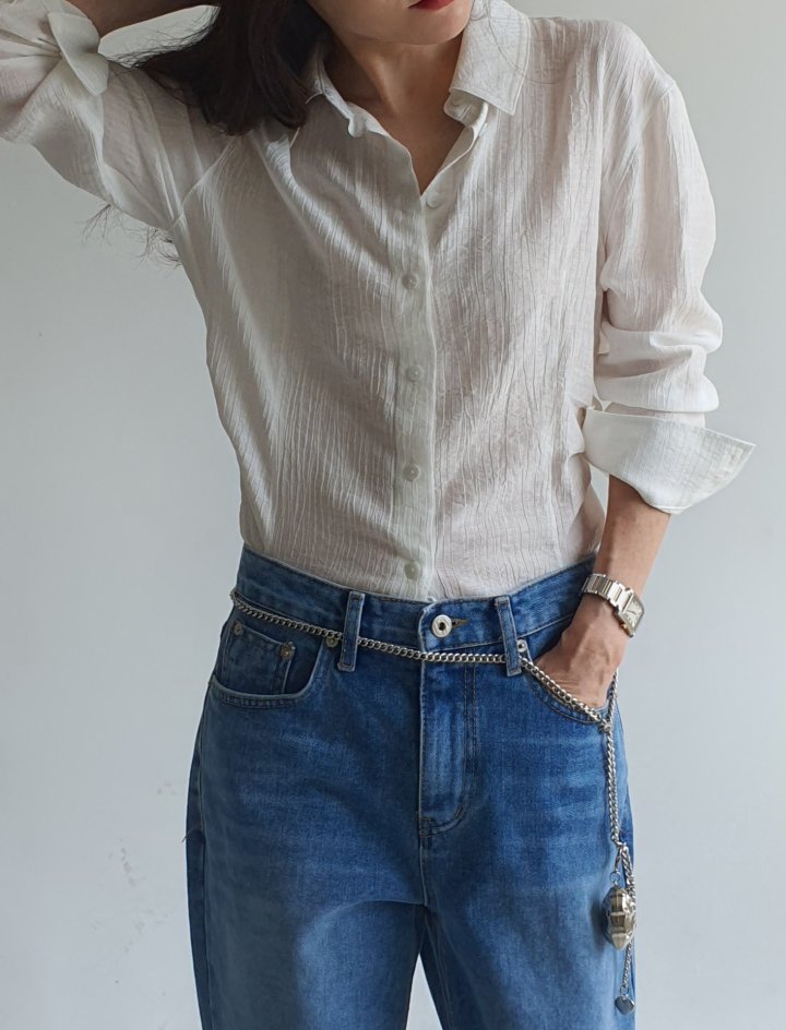 Gentle B - Korean Women Fashion - #momslook - Shrink Shirt - 3