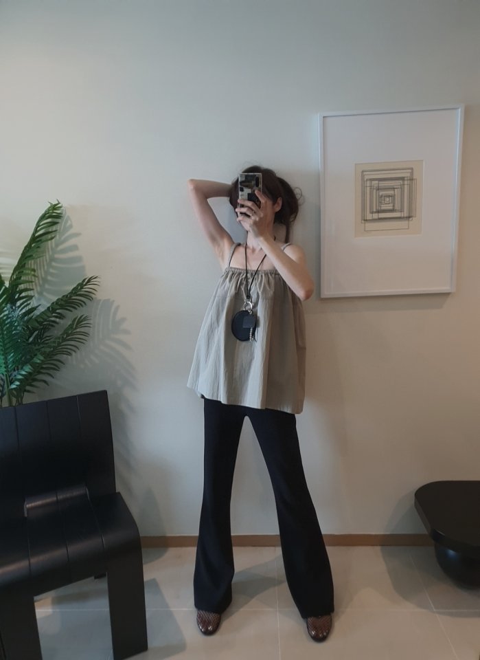 Gentle B - Korean Women Fashion - #momslook - Tulip Sleeveless Top - 8