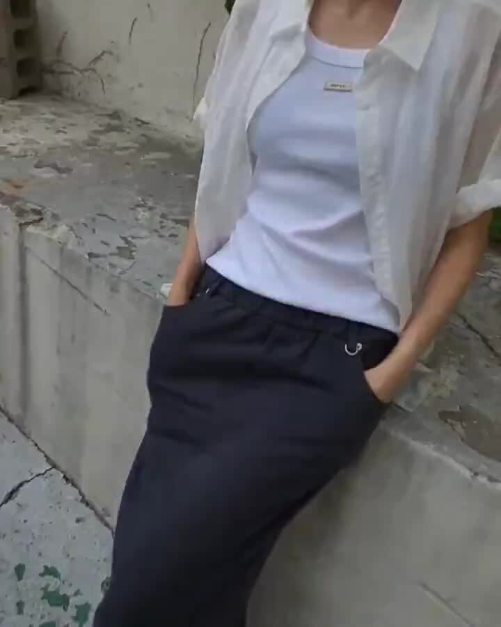 Gentle B - Korean Women Fashion - #pursuepretty - Basic Logo Sleeveless Top - 6