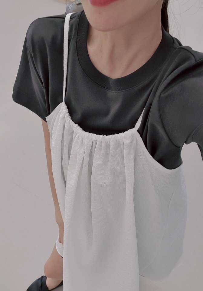Gentle B - Korean Women Fashion - #pursuepretty - Eco Embroidered Tee - 5