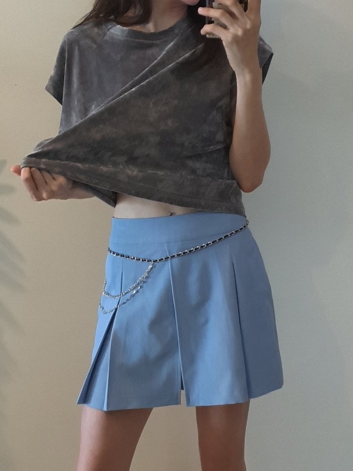 Gentle B - Korean Women Fashion - #restrostyle - Mesh Velvet Tee - 12