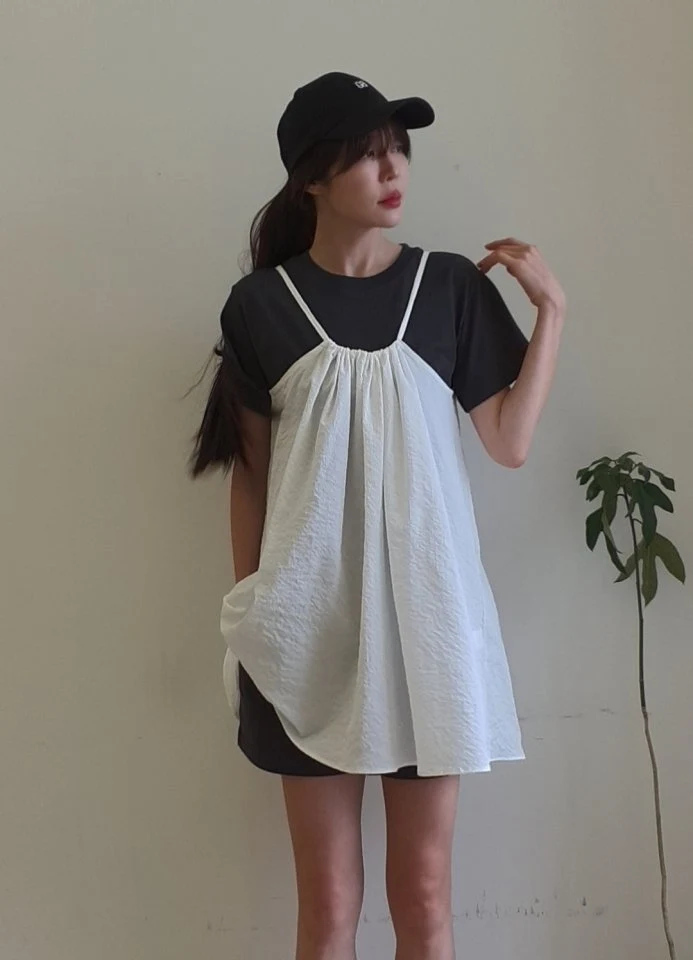 Gentle B - Korean Women Fashion - #restrostyle - Eco Embroidered Tee - 6