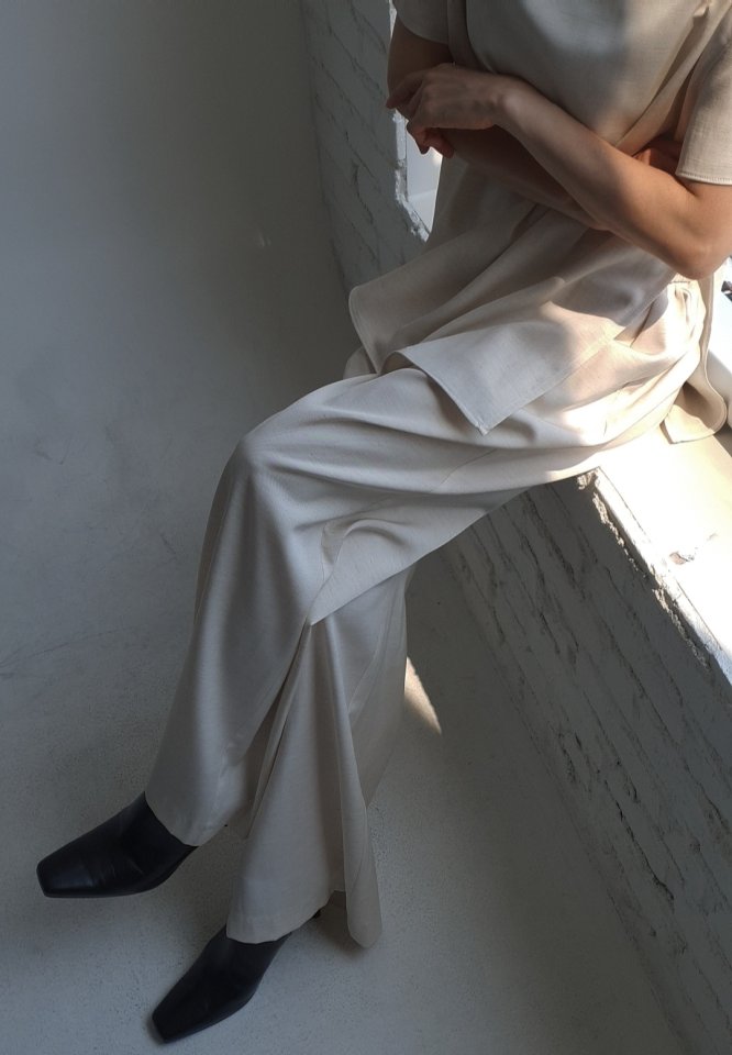Gentle B - Korean Women Fashion - #restrostyle - Drop Shoulder Top - 12