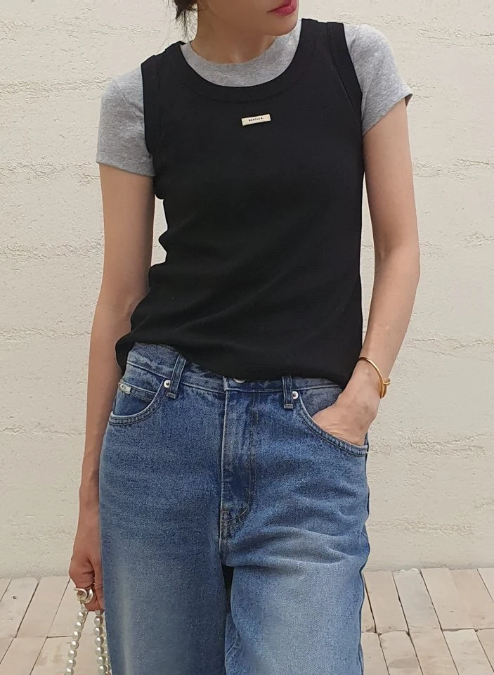 Gentle B - Korean Women Fashion - #shopsmall - Low-Rise Denim Pants - 3