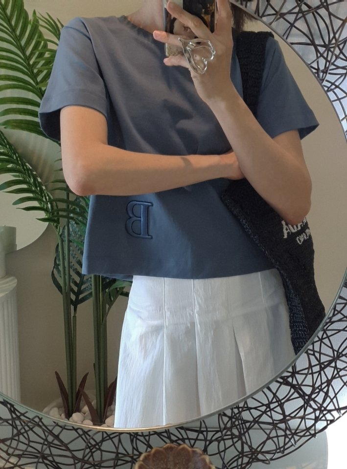Gentle B - Korean Women Fashion - #thelittlethings - Eco Embroidered Tee - 10
