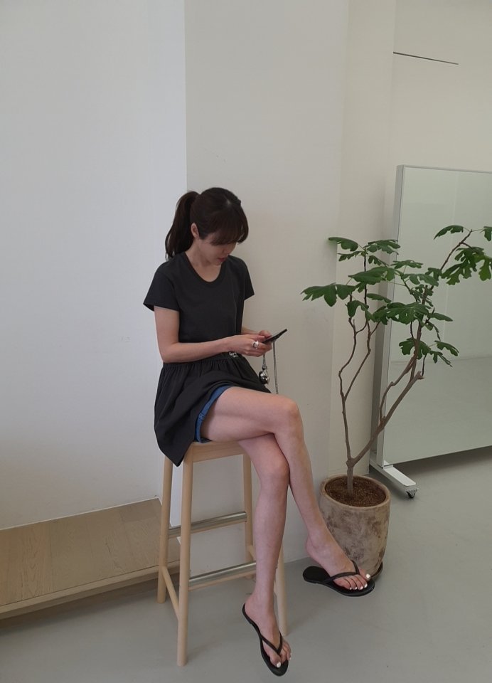Gentle B - Korean Women Fashion - #thelittlethings - Pumping Long Tee - 9