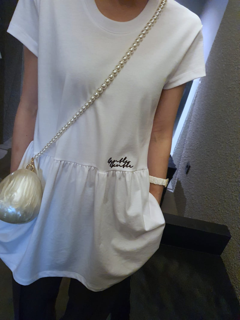 Gentle B - Korean Women Fashion - #thelittlethings - Pumping Long Tee - 9