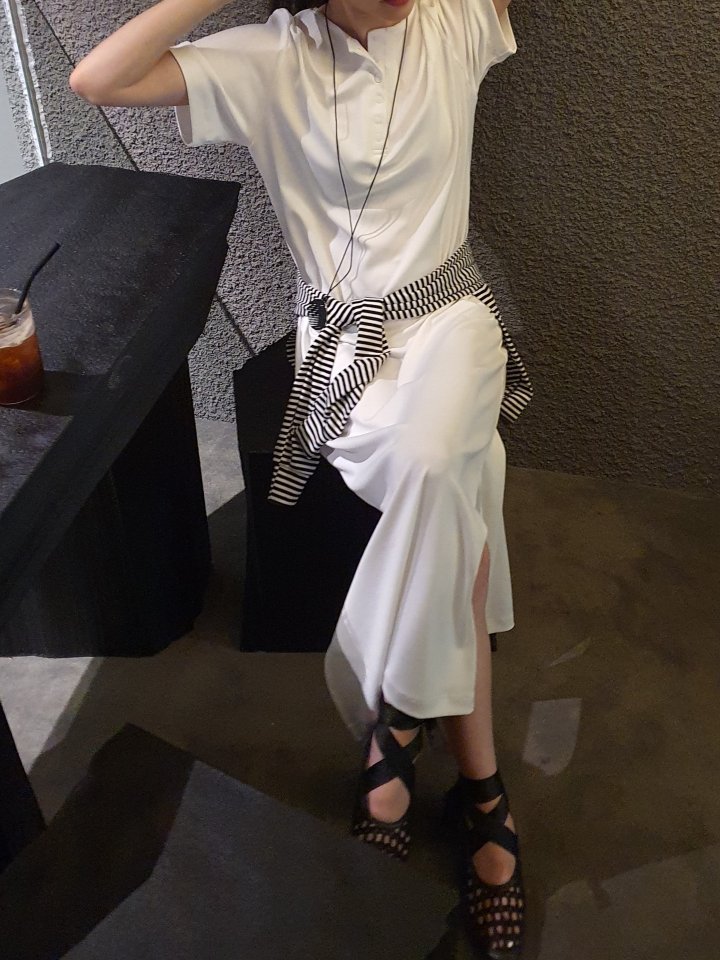 Gentle B - Korean Women Fashion - #vintageinspired - Power Fit Long One-piece - 3