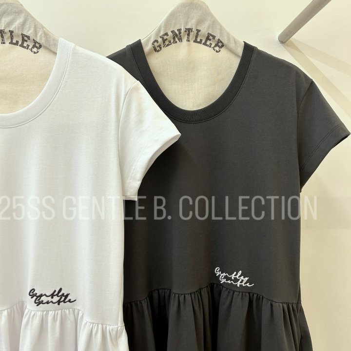 Gentle B - Korean Women Fashion - #vintagekidsstyle - Pumping Long Tee - 3