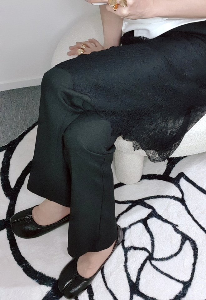 Gentle B - Korean Women Fashion - #womensfashion - Long Leg Pants - 5
