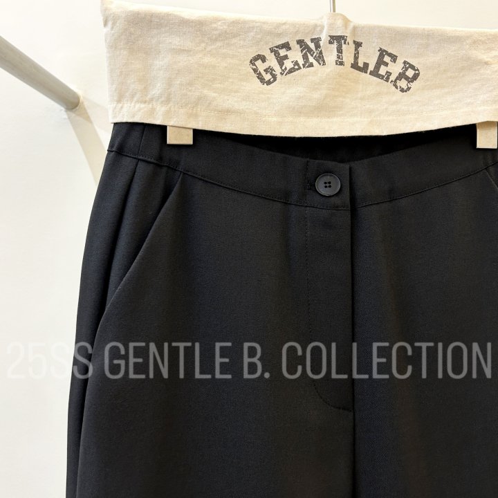 Gentle B - Korean Women Fashion - #womensfashion - Long Leg Pants - 9