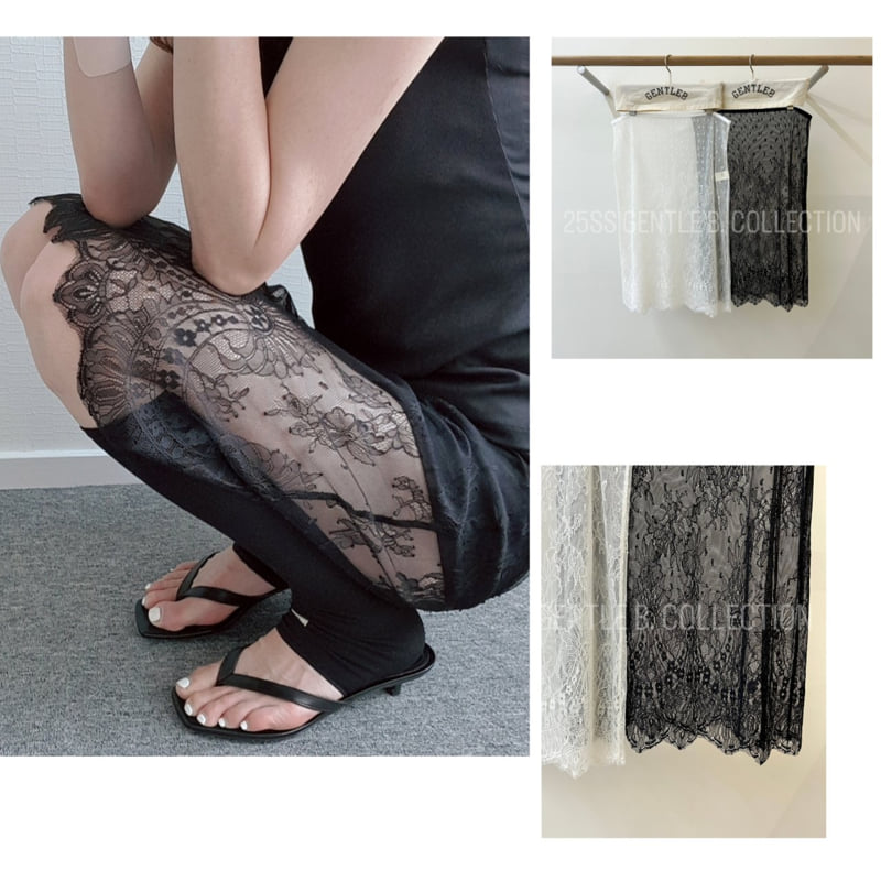 Gentle B - Korean Women Fashion - #womensfashion - Garden Lace Skirt - 10