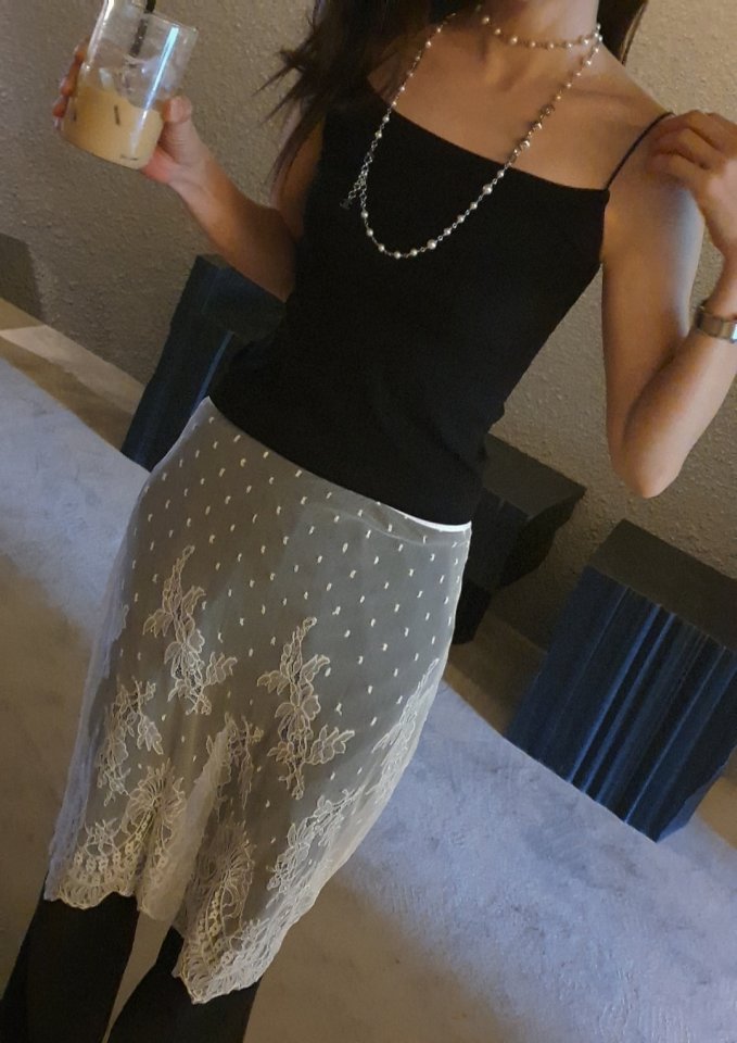 Gentle B - Korean Women Fashion - #womensfashion - Garden Lace Skirt - 2