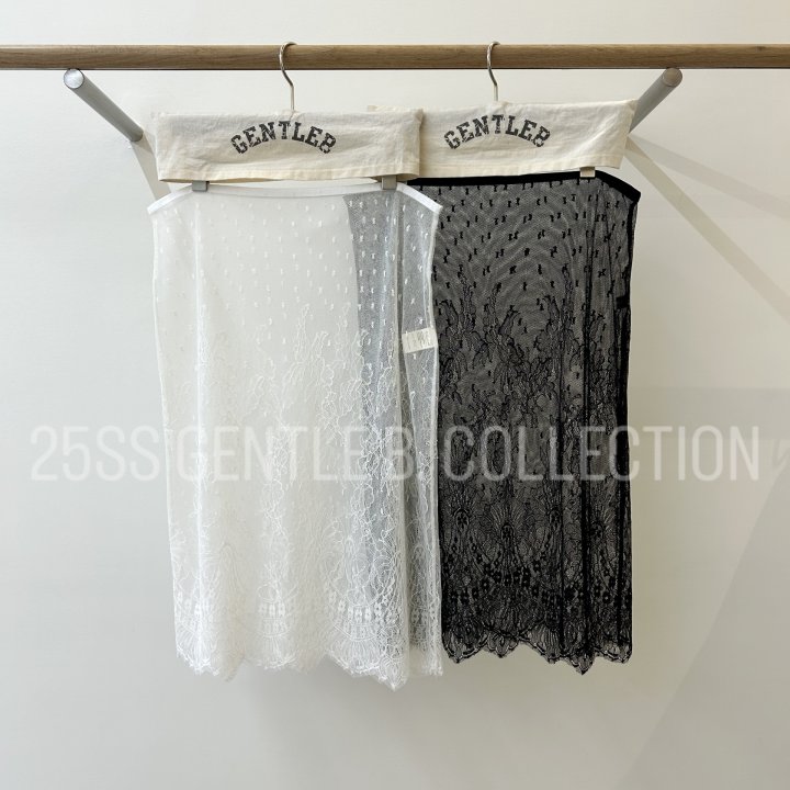 Gentle B - Korean Women Fashion - #womensfashion - Garden Lace Skirt - 6