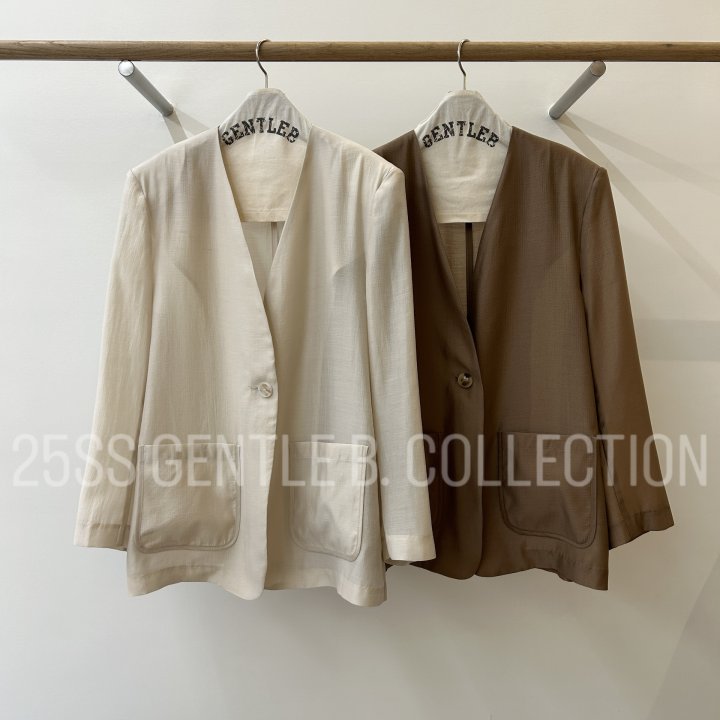 Gentle B - Korean Women Fashion - #womensfashion - Sheer Summer Jacket - 10