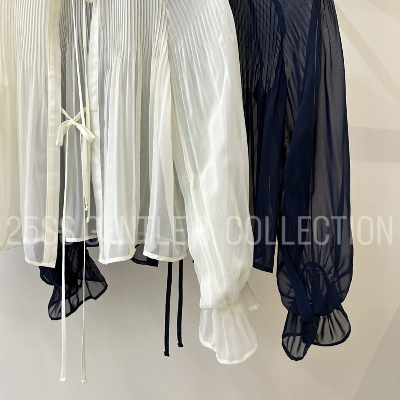 Gentle B - Korean Women Fashion - #womensfashion - Pleats Cardigan