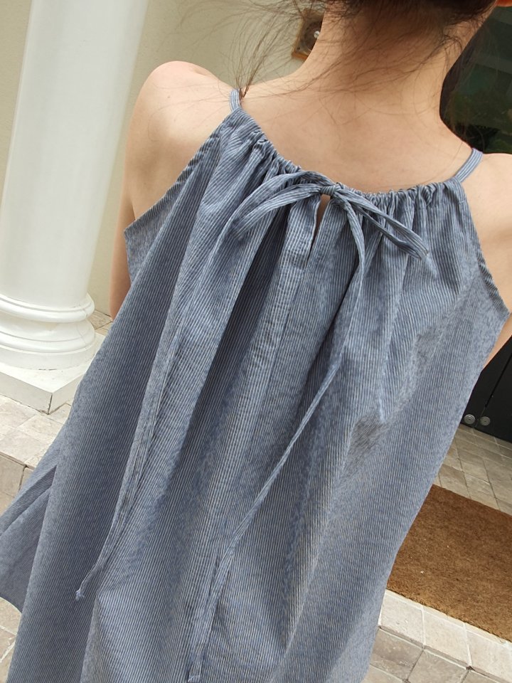 Gentle B - Korean Women Fashion - #womensfashion - Wrinkle Long Sleeveless