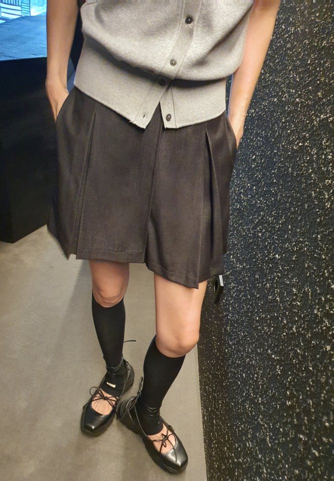 Gentle B - Korean Women Fashion - #womensfashion - Saint Wrap Skirt Pants - 2