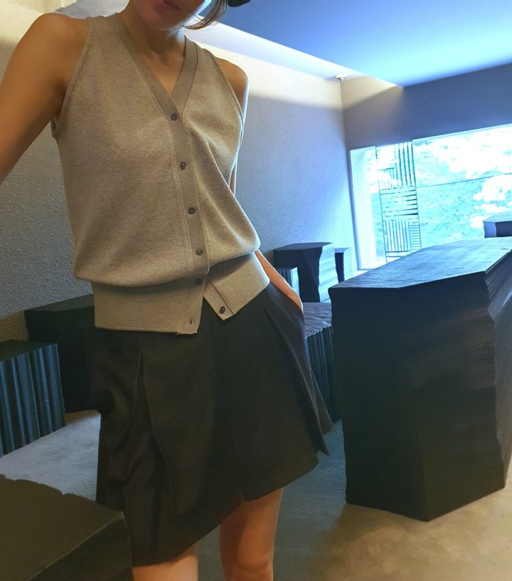 Gentle B - Korean Women Fashion - #momslook - Saint Wrap Skirt Pants - 4