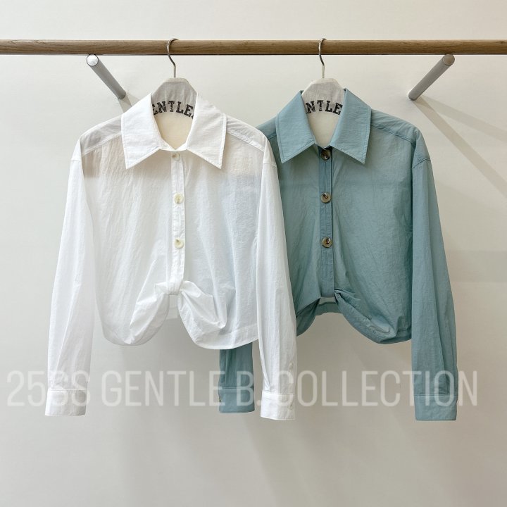 Gentle B - Korean Women Fashion - #womensfashion - Twist Shirt - 11