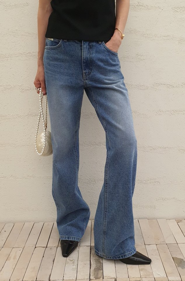 Gentle B - Korean Women Fashion - #womensfashion - Low-Rise Denim Pants - 9