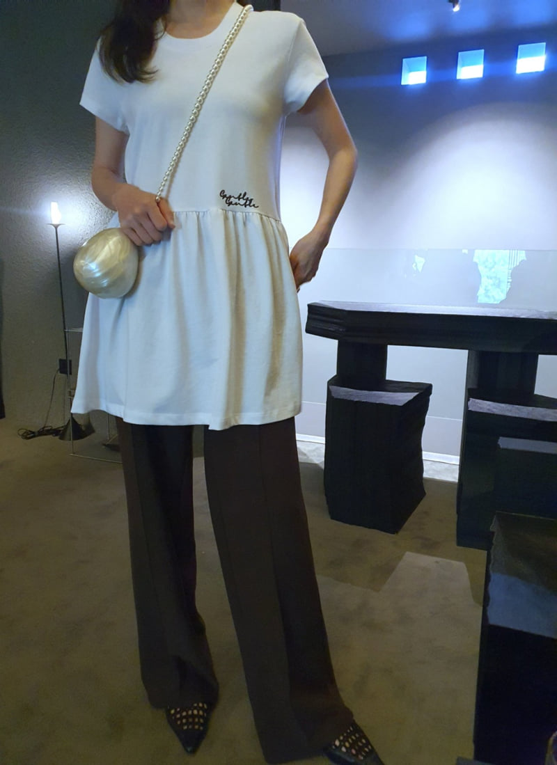 Gentle B - Korean Women Fashion - #womensfashion - Pumping Long Tee - 11