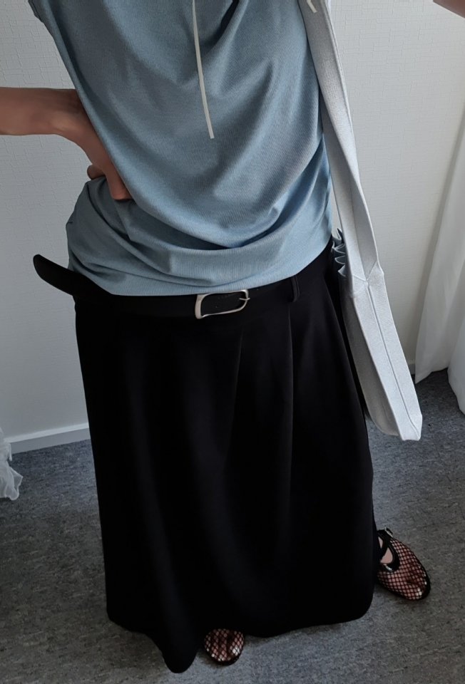 Gentle B - Korean Women Fashion - #womensfashion - Drape Long Sleeveless - 5