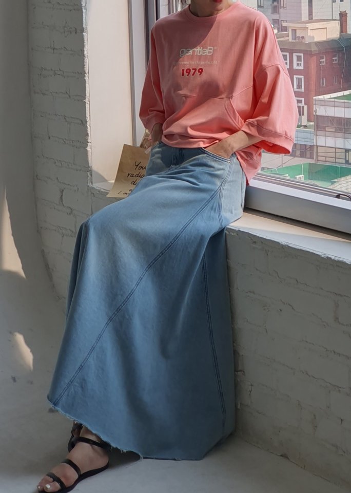 Gentle B - Korean Women Fashion - #womensfashion - Kangaroo Tee - 2