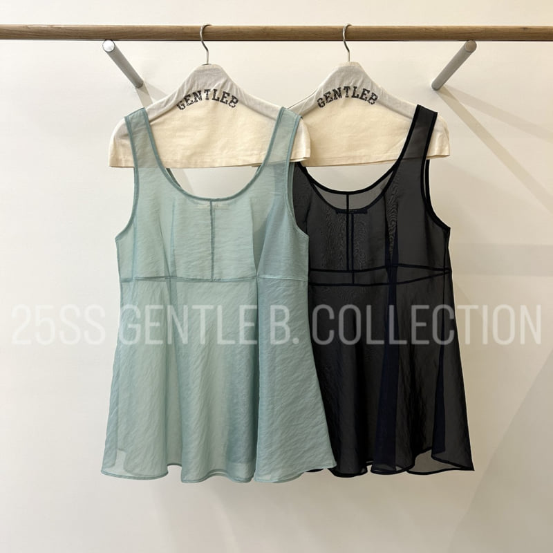 Gentle B - Korean Women Fashion - #womensfashion - Layered Chiffon Top