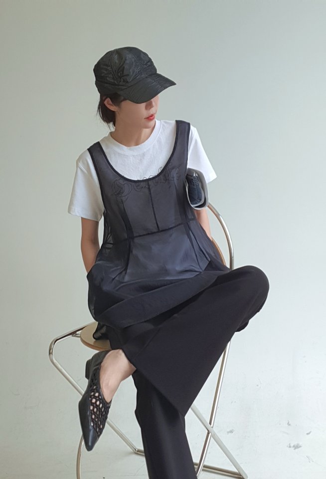 Gentle B - Korean Women Fashion - #womensfashion - Layered Chiffon Top - 11