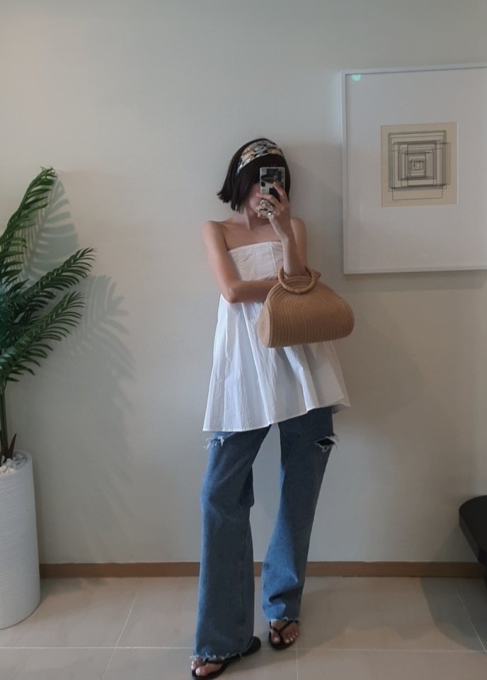 Gentle B - Korean Women Fashion - #womensfashion - Two-Way Top Skirt - 8