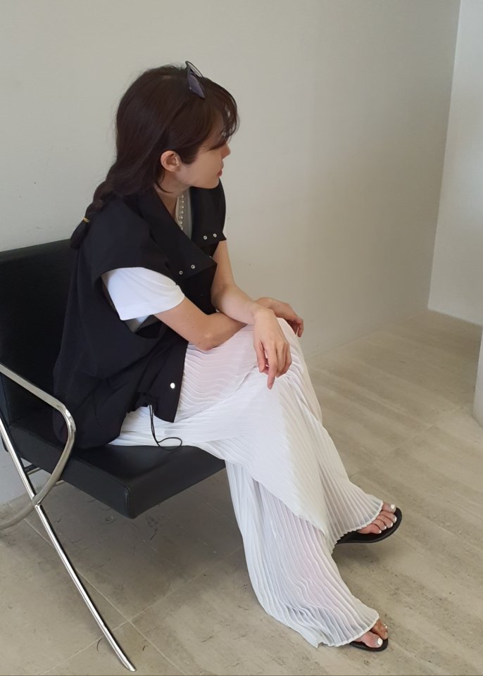 Gentle B - Korean Women Fashion - #womensfashion - Pleated Wide Pants - 2