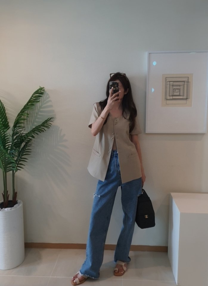 Gentle B - Korean Women Fashion - #womensfashion - Square Jacket - 11