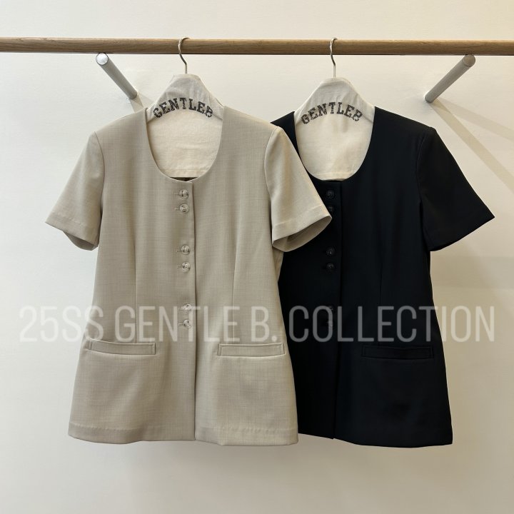 Gentle B - Korean Women Fashion - #womensfashion - Square Jacket - 3