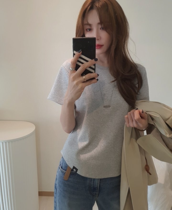 Gentle B - Korean Women Fashion - #womensfashion - Stone Tee - 6