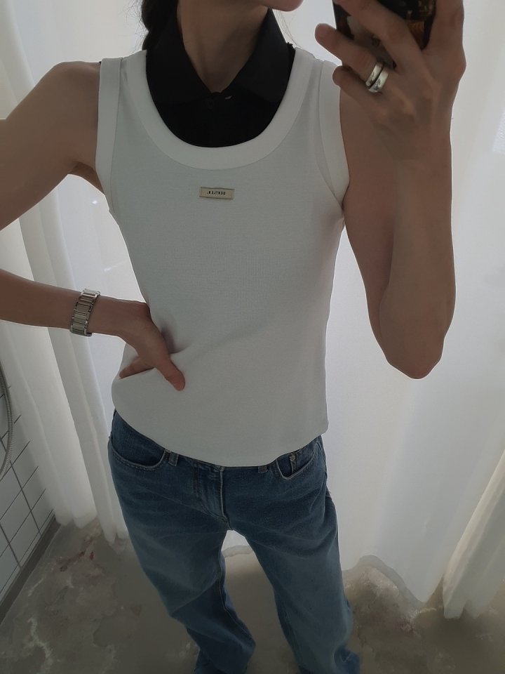 Gentle B - Korean Women Fashion - #womensfashion - Visual Collar Top - 5