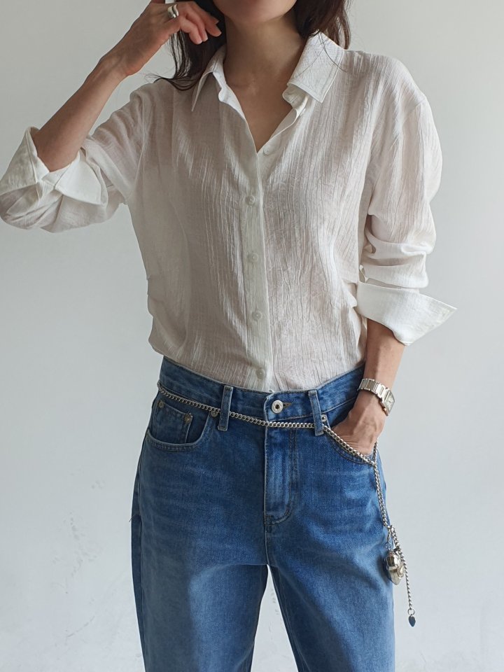 Gentle B - Korean Women Fashion - #womensfashion - Shrink Shirt - 10