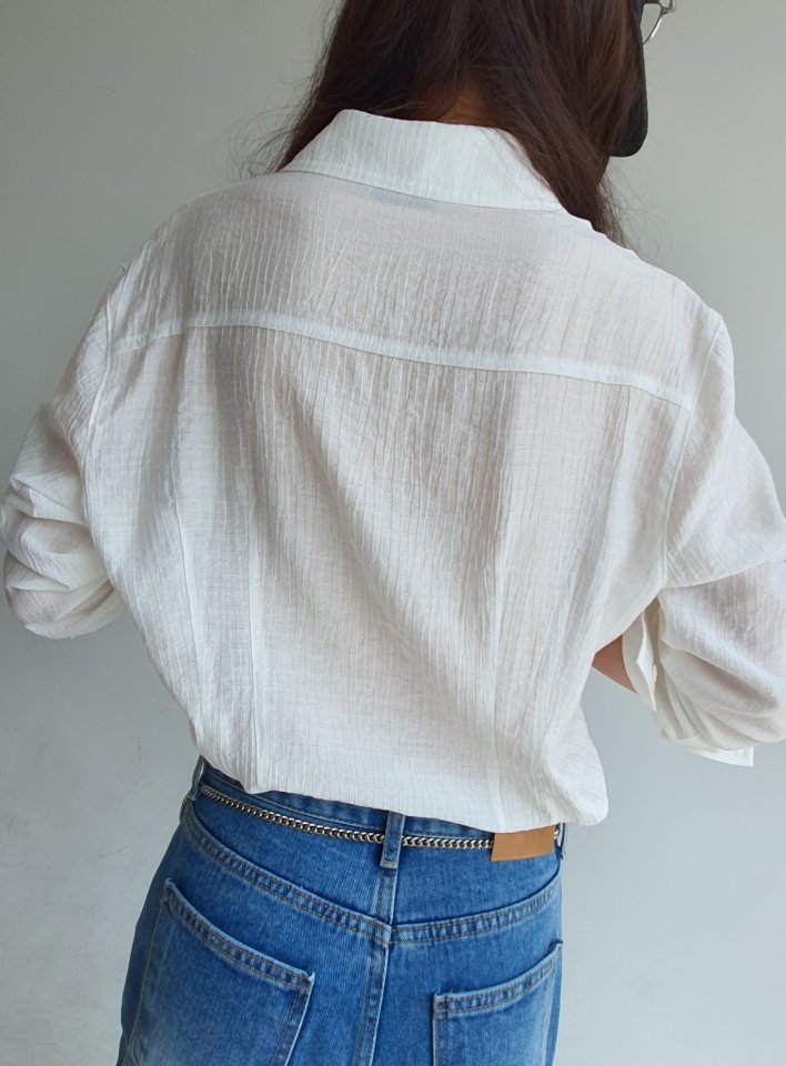Gentle B - Korean Women Fashion - #momslook - Shrink Shirt - 4