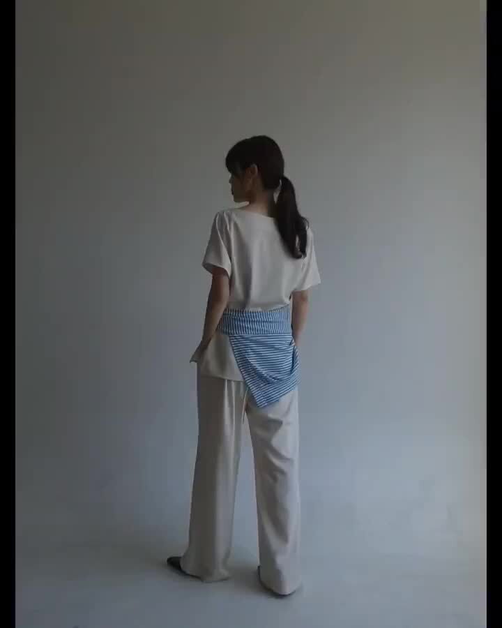 Gentle B - Korean Women Fashion - #momslook - Drop Shoulder Top - 4