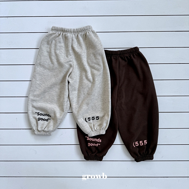Grow B - Korean Children Fashion - #childofig - All Day Pants - 3