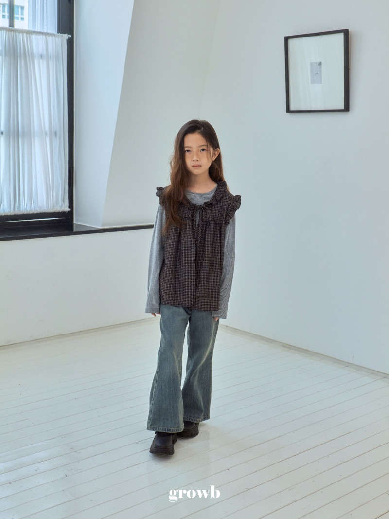 Grow B - Korean Children Fashion - #childofig - Awesome Bootcut Pants - 9