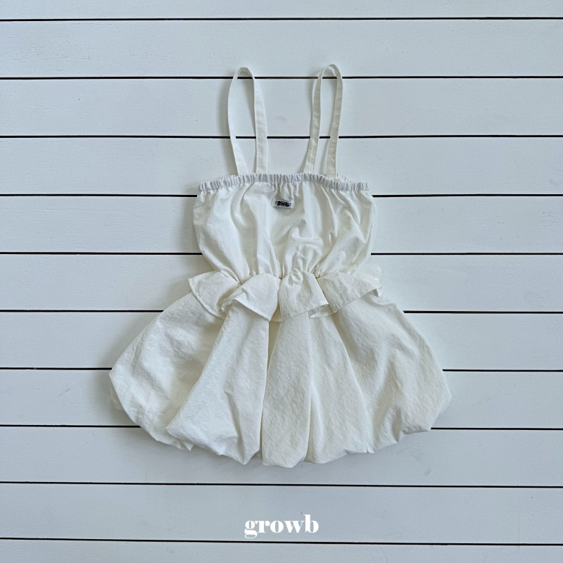 Grow B - Korean Children Fashion - #prettylittlegirls - Bubble One-piece - 4