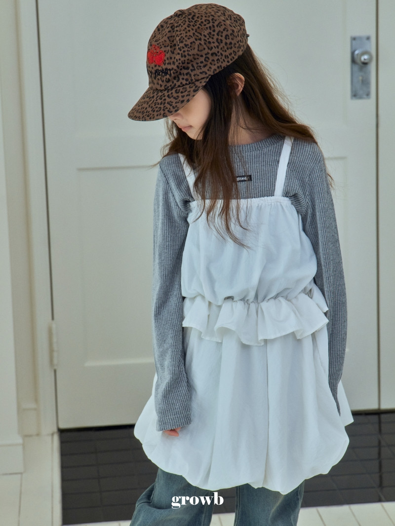 Grow B - Korean Children Fashion - #childofig - Bubble One-piece - 5