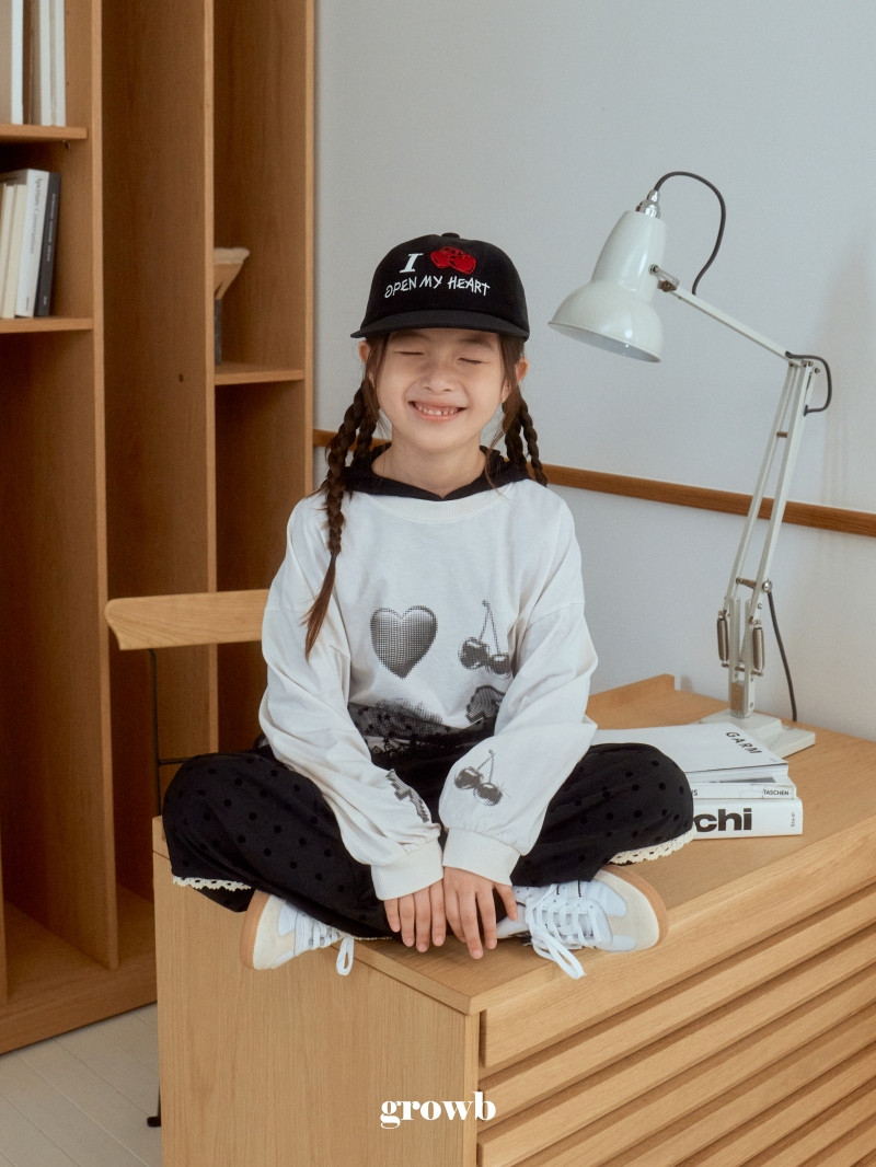 Grow B - Korean Children Fashion - #childofig - Pixel Tee - 12