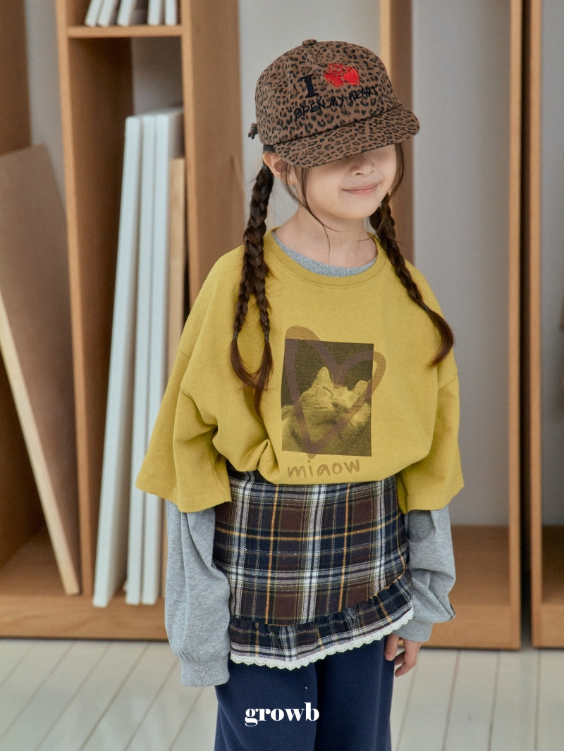 Grow B - Korean Children Fashion - #childrensboutique - Miyao Tee - 10