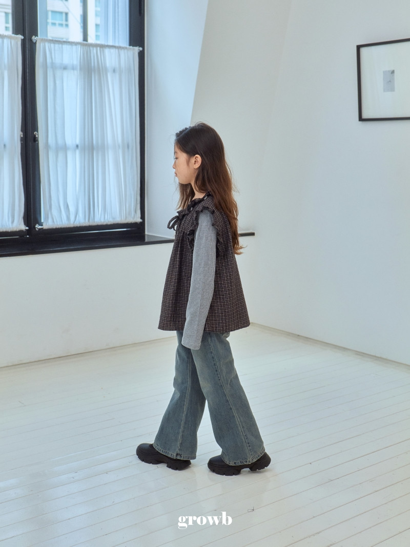 Grow B - Korean Children Fashion - #childrensboutique - Awesome Bootcut Pants - 10