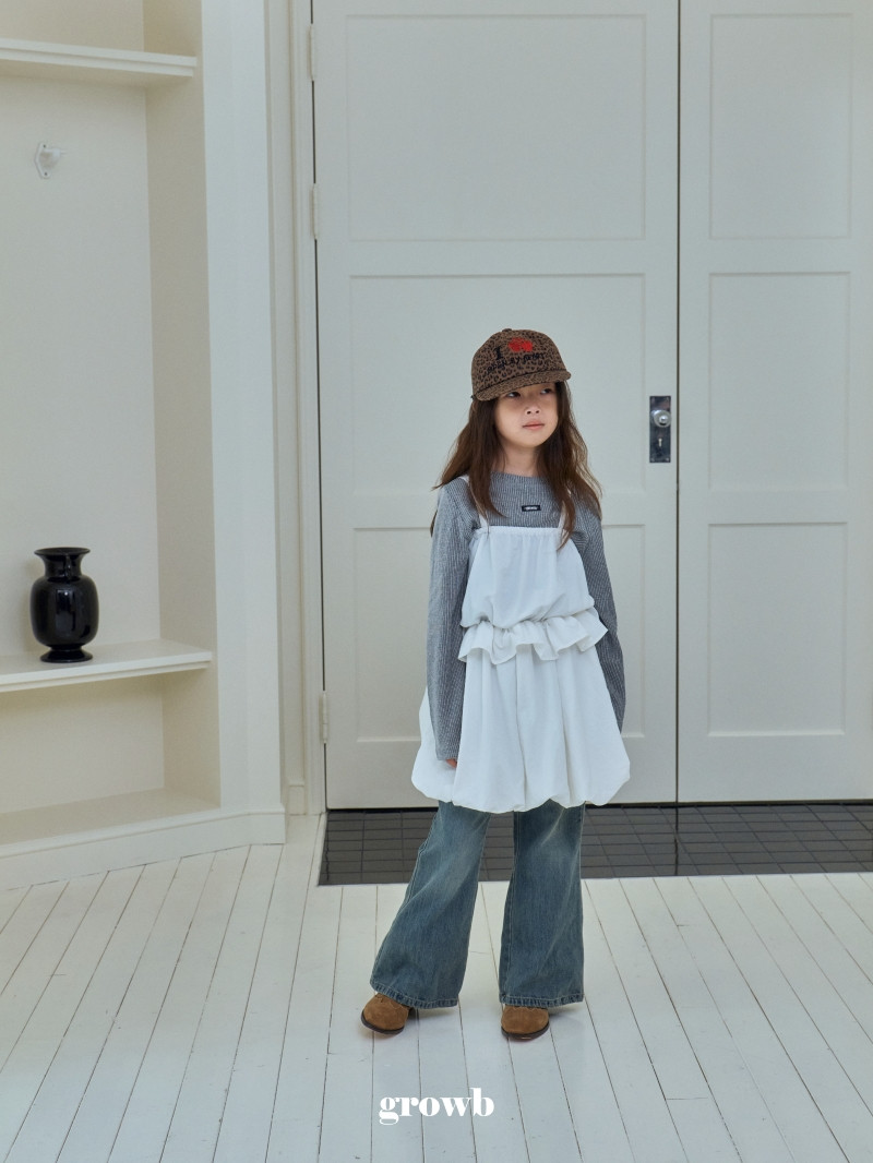 Grow B - Korean Children Fashion - #childrensboutique - Bubble One-piece - 6