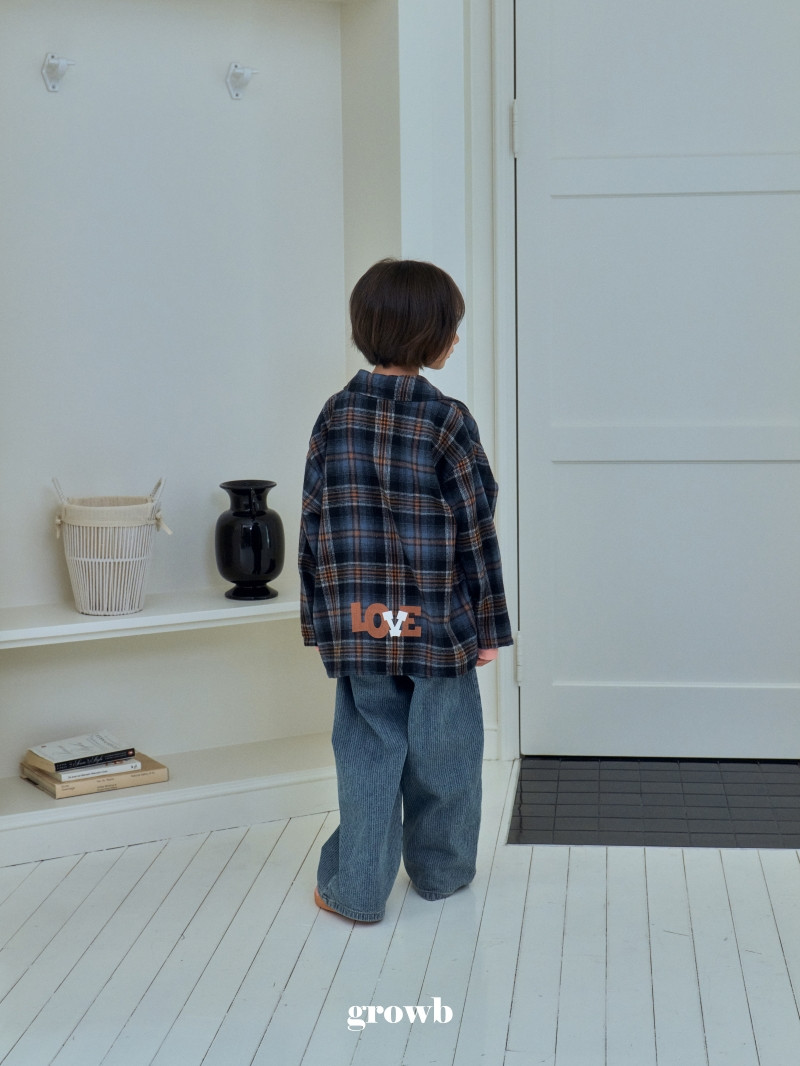 Grow B - Korean Children Fashion - #childrensboutique - Love Shirt - 5